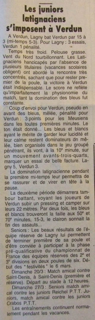1994-02-17 - La Marne