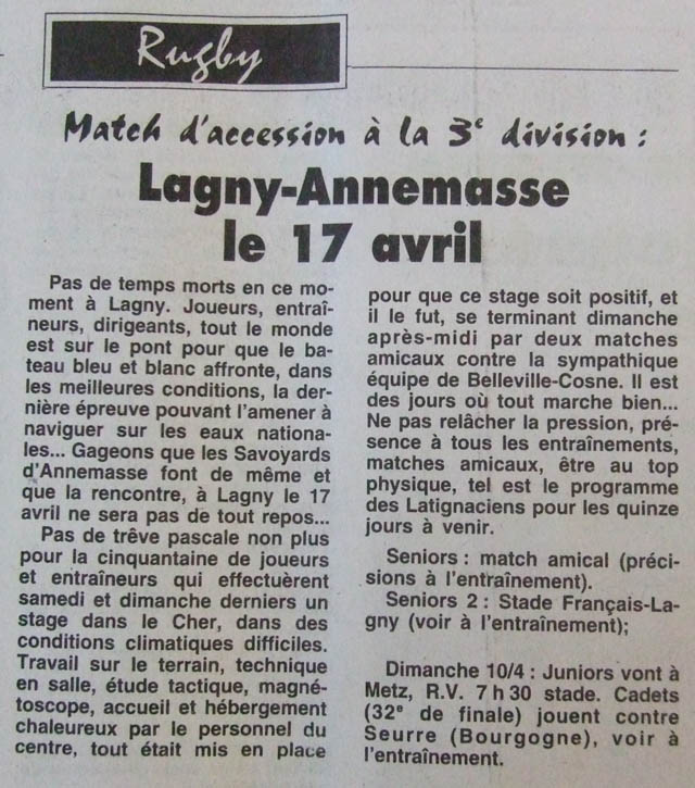 1994-04-07 - La Marne