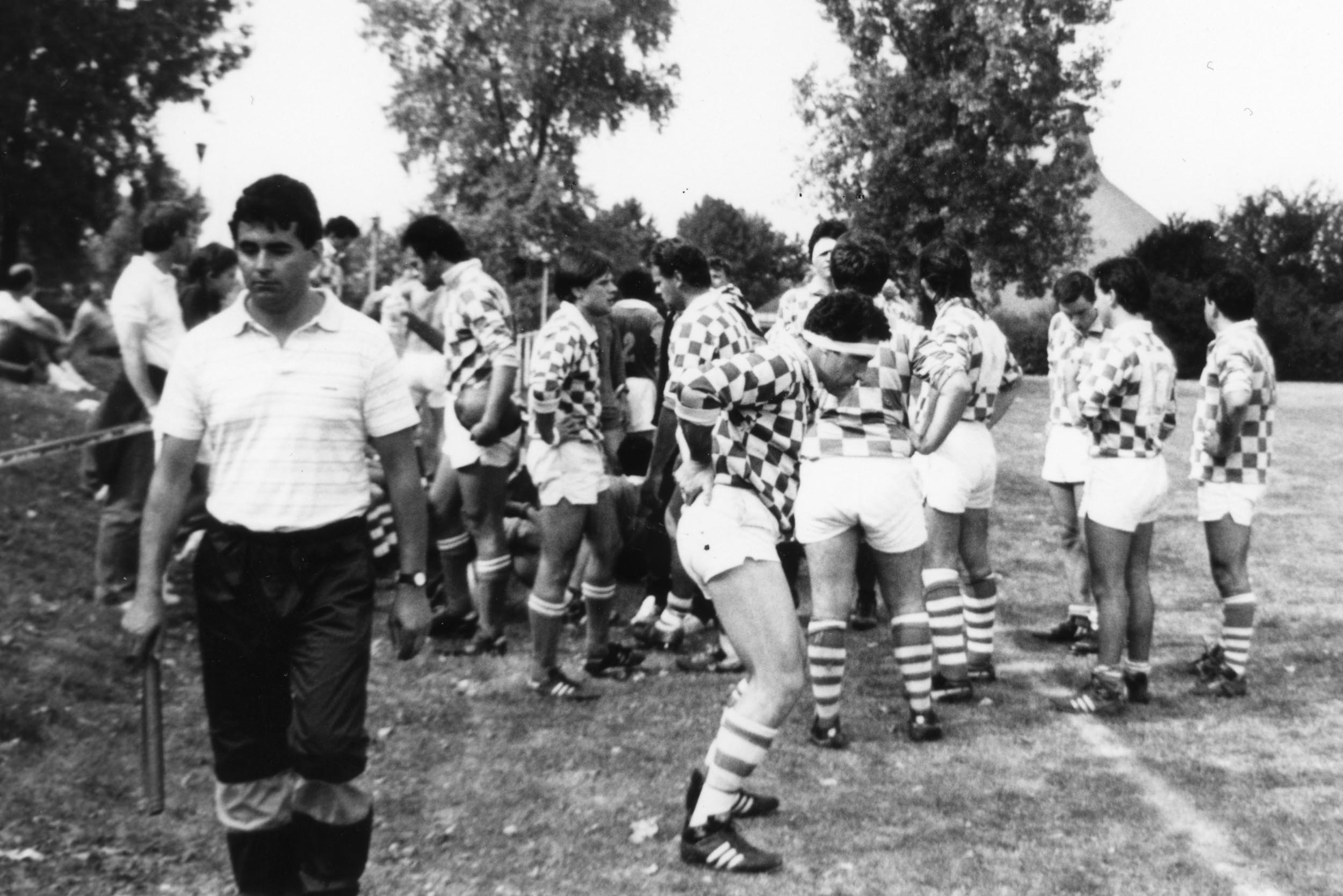 1989-09 - Avant match de reprise