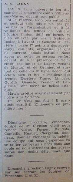 Septembre 1972 – photos Studio Michel