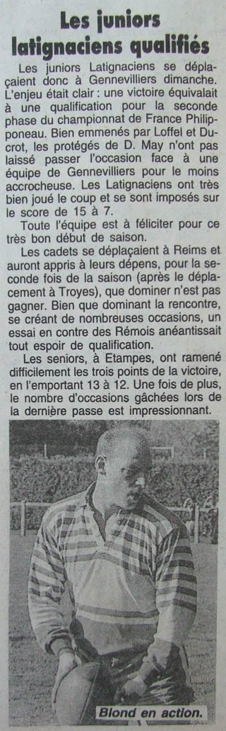 1995-10-26 - La Marne