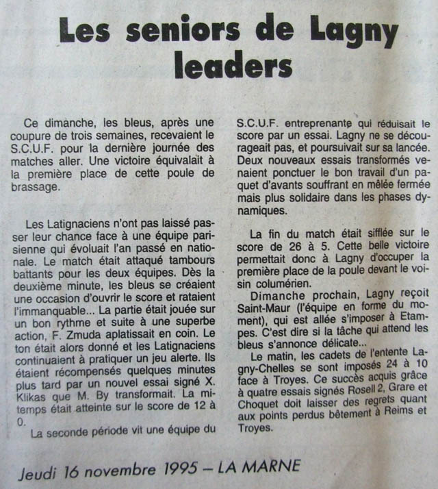 1995-11-16 - La Marne