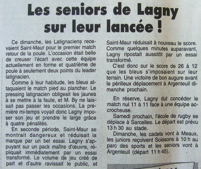 1995-11-23 - La Marne