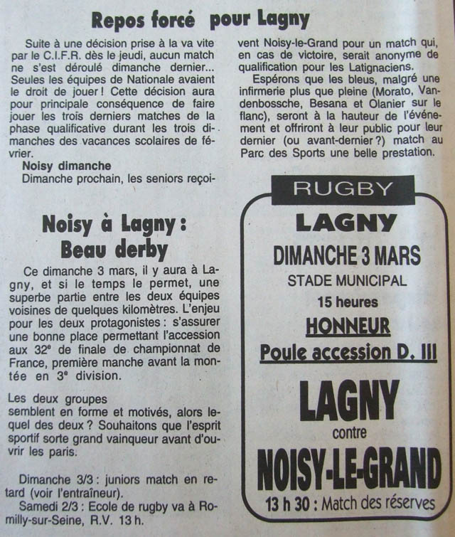 1996-02-29 - La Marne