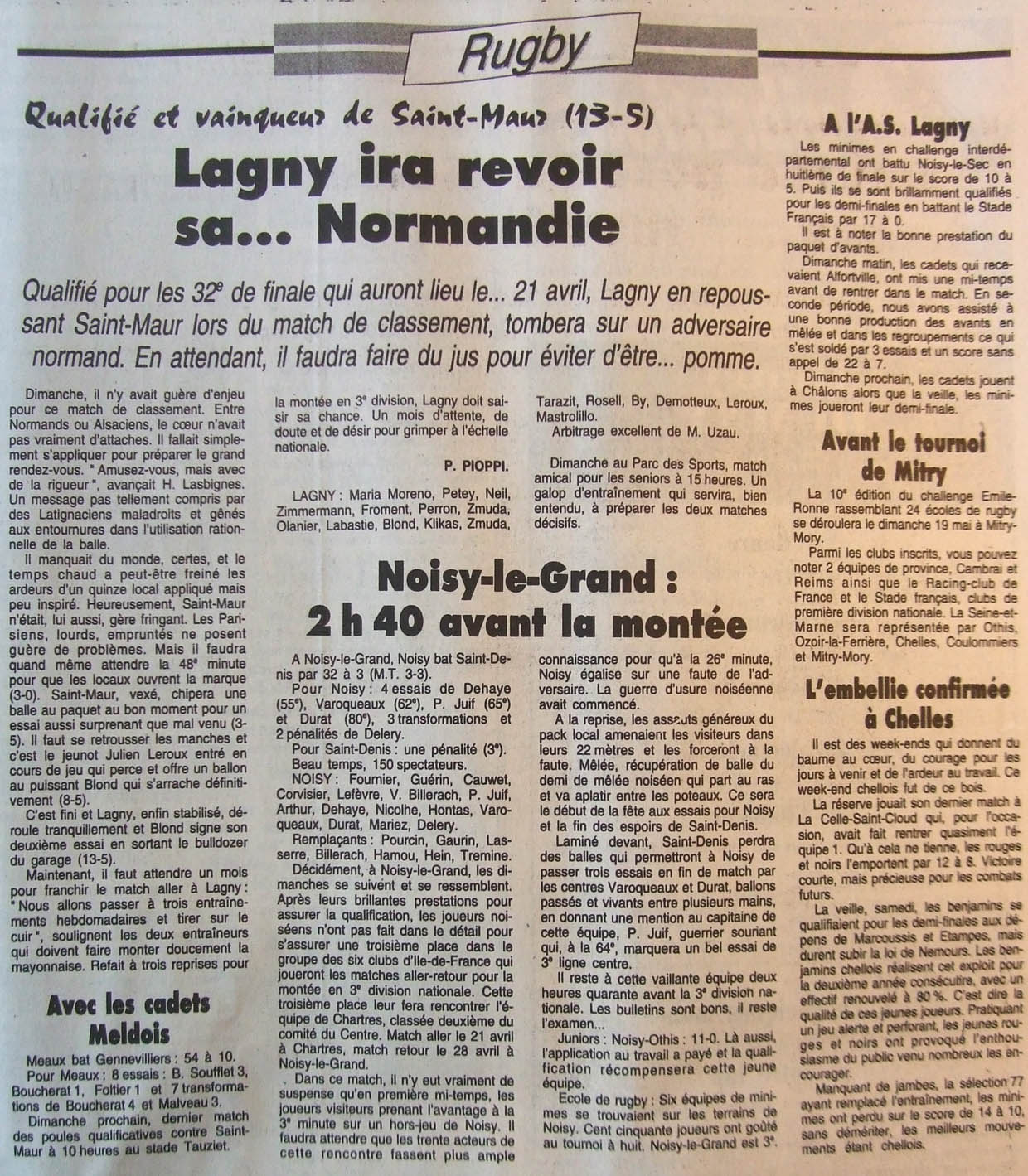 1996-03-28 - La Marne