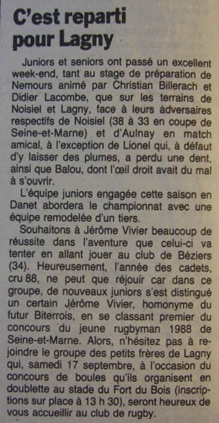 Saison 1988-1989