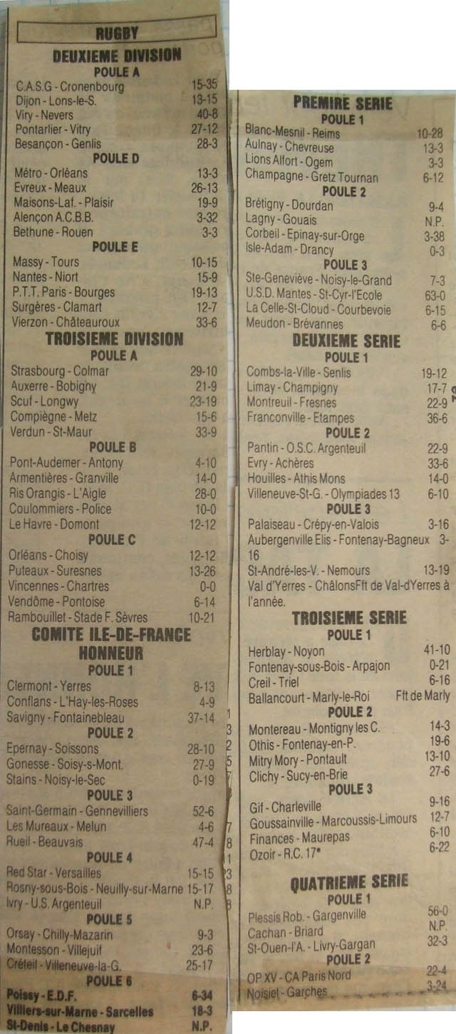 1988-10-17 - Le  Parisien