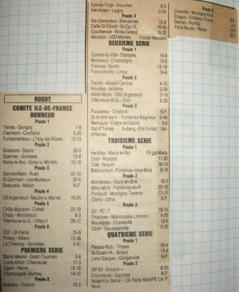 1988-11-07 - Le  Parisien
