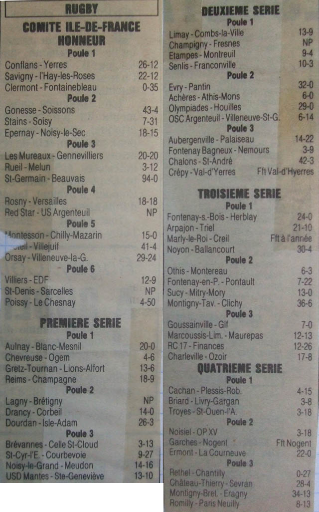 1988-11-14 - Le  Parisien