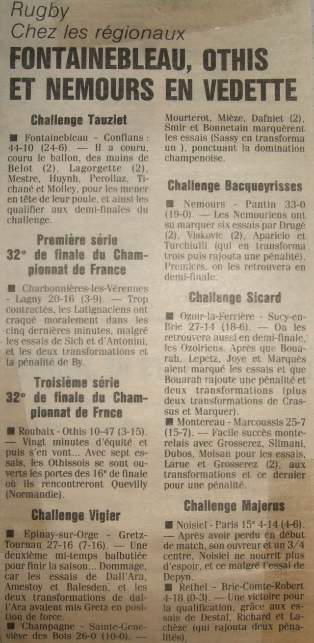 1989-04-24 - Le  Parisien
