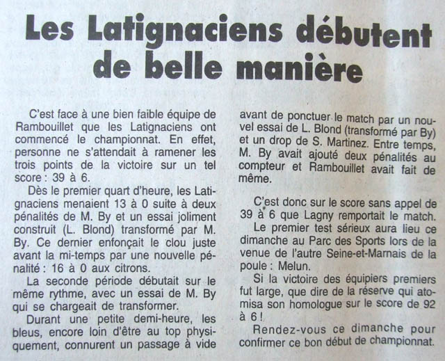 1996-09-19 - La Marne