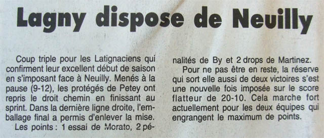 1996-10-03 - La Marne
