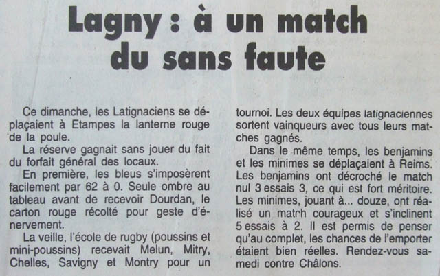 1996-11-28 - La Marne
