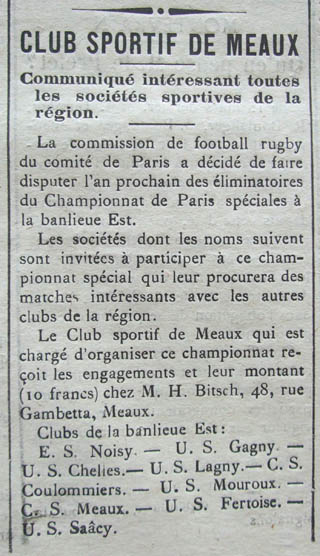 Saison 1909-1910