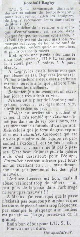 Saison 1910-1911