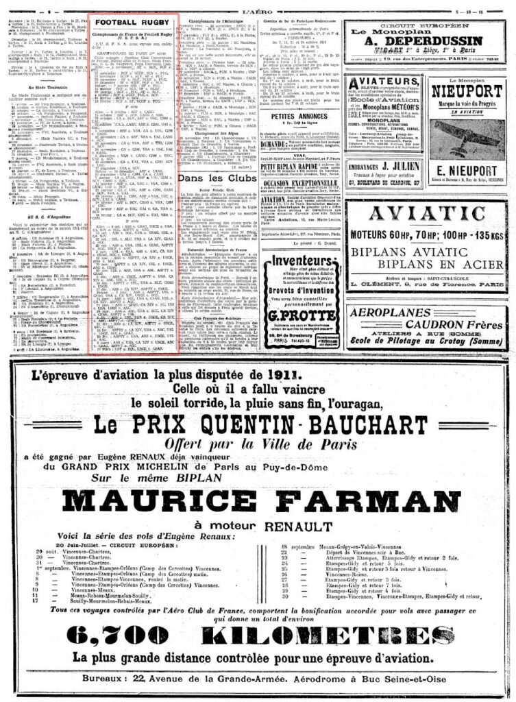 1911-10-05 - L'Aéro
