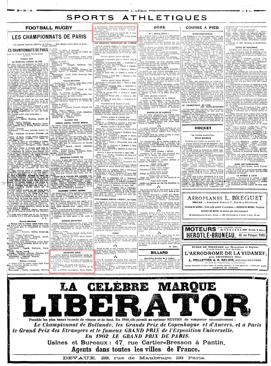 1911-11-26 - L'Aéro