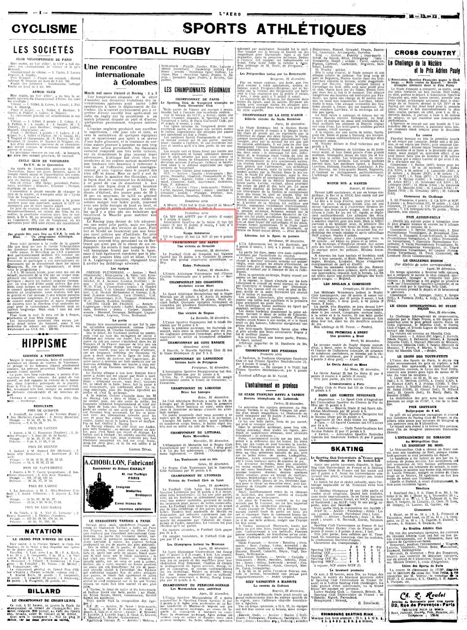 1912-12-23 - L'Aéro