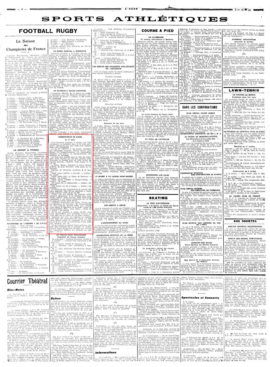 1913-10-02 - L'Aéro