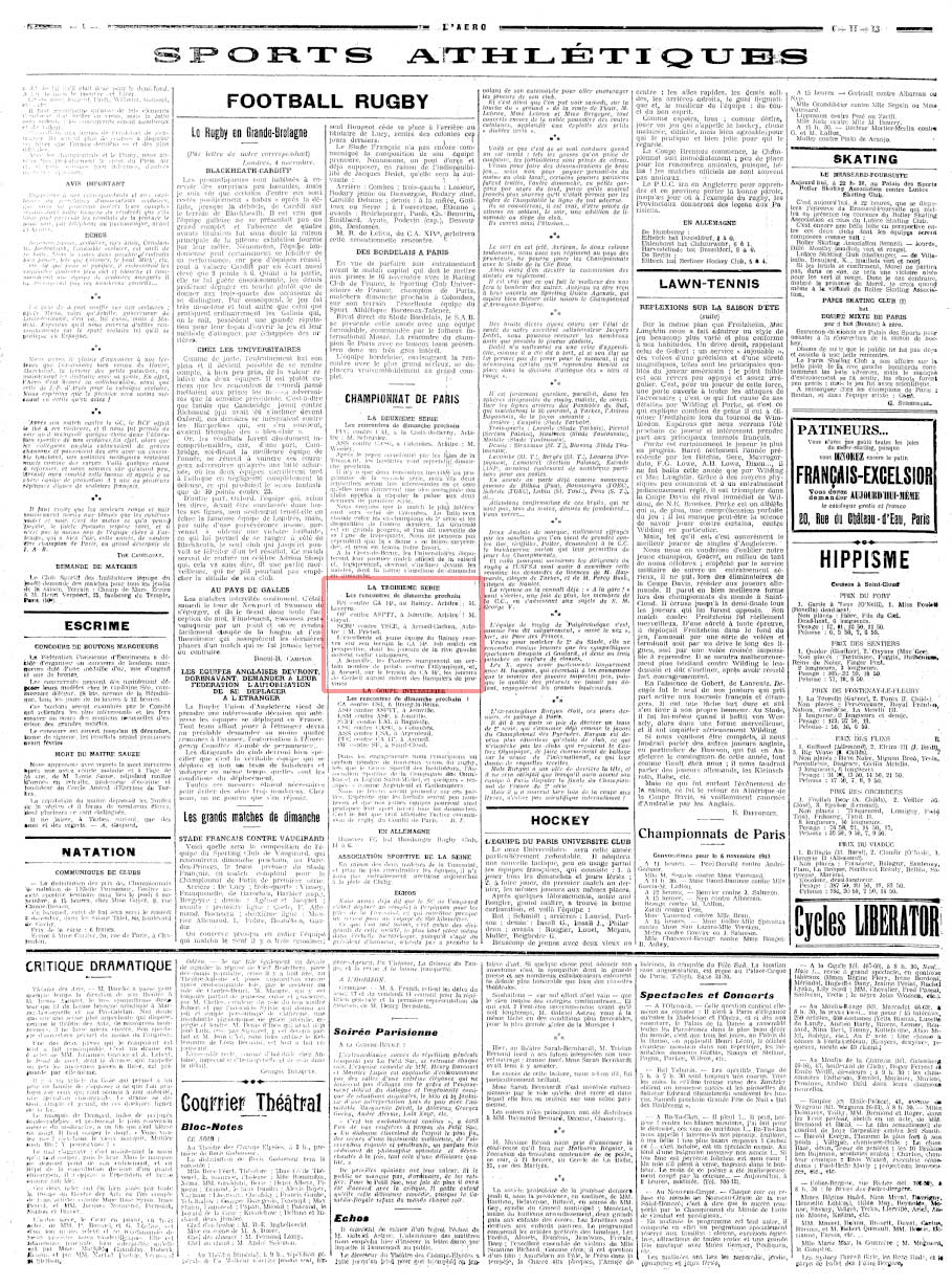 1913-11-06 - L'Aéro
