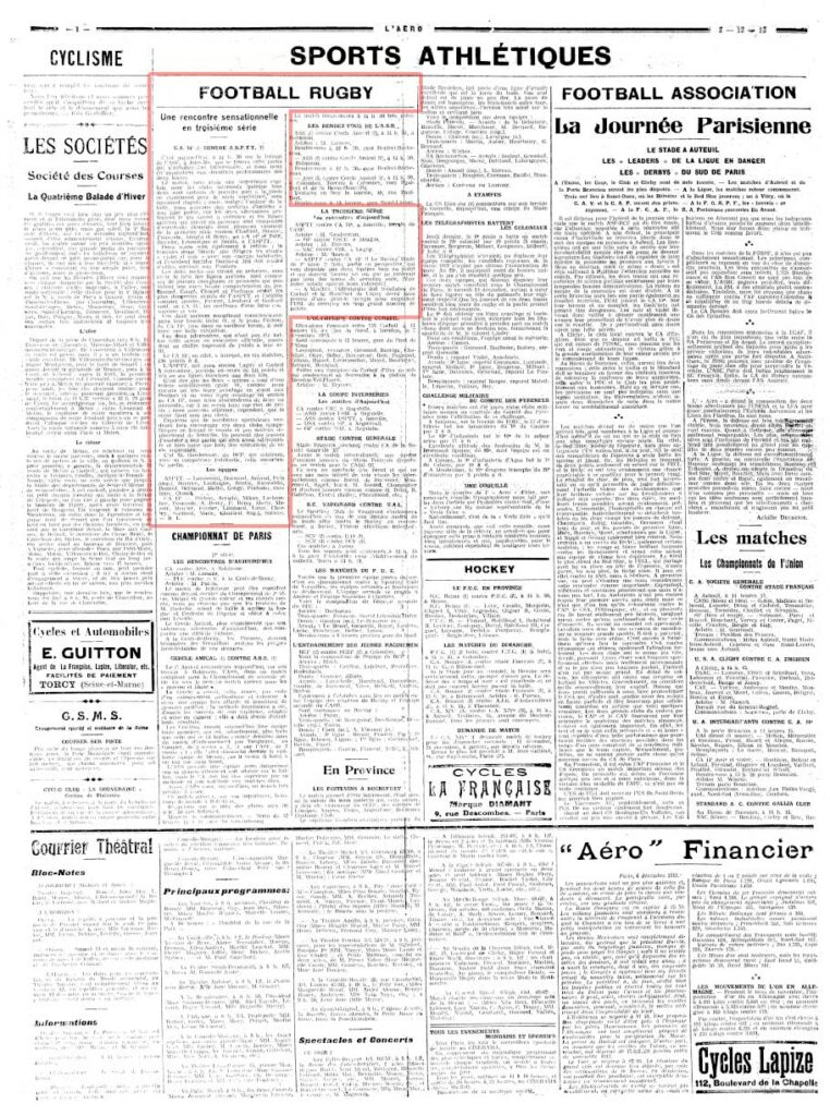 1913-12-07 - L'Aéro