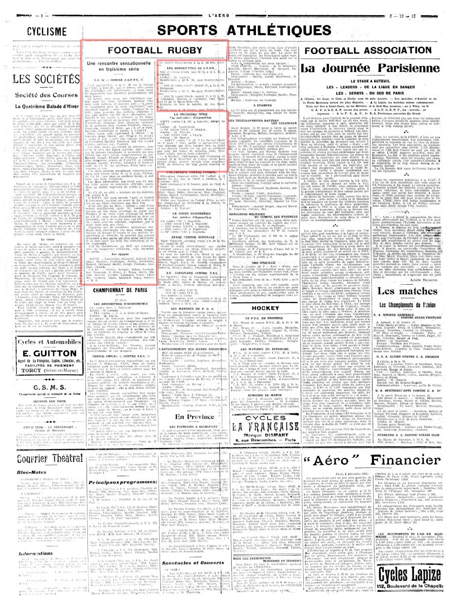 1913-12-07 - L'Aéro