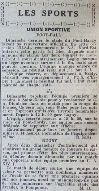Saison 1926-27.