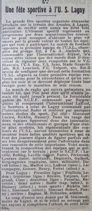 1927-05-07 - Le Courrier de S.& M.