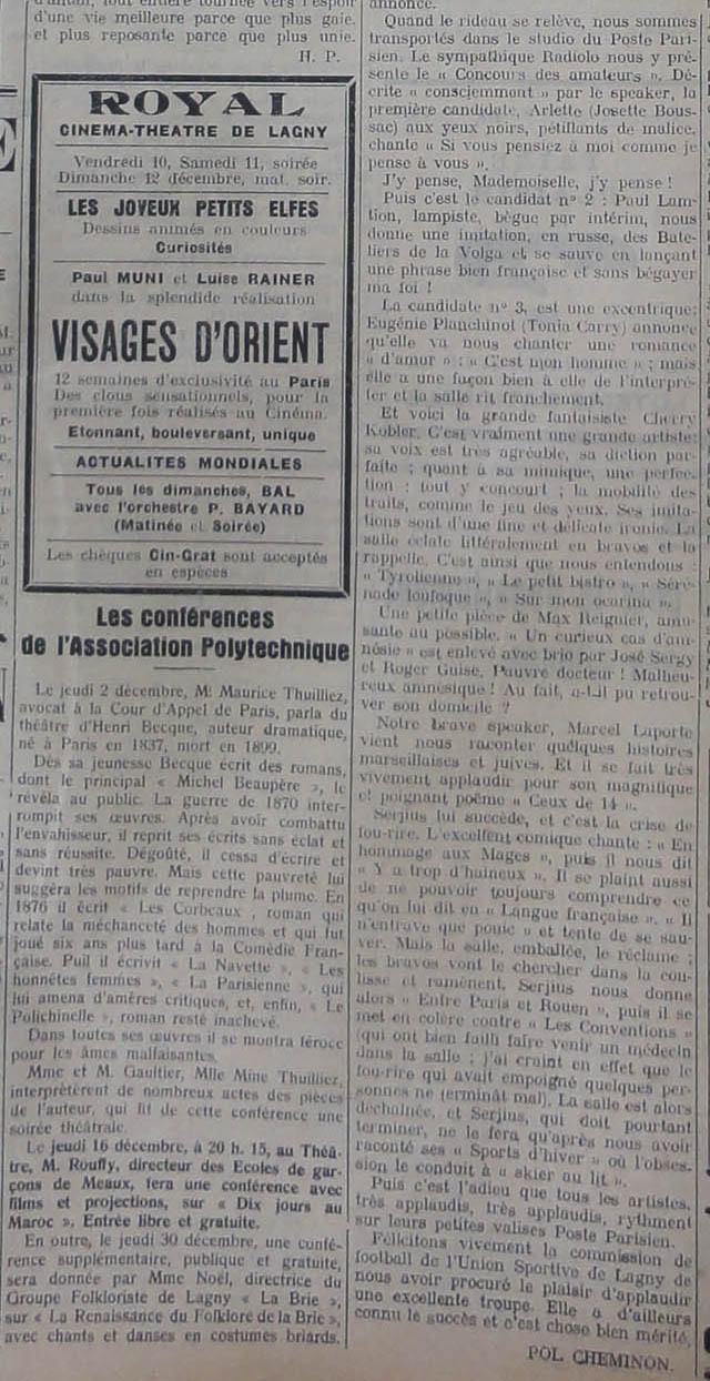 1937-12-09 - Le Peuple de la Brie