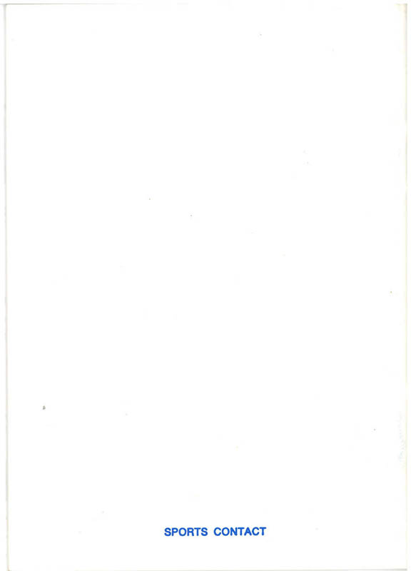 1989 - Calendrier ASL