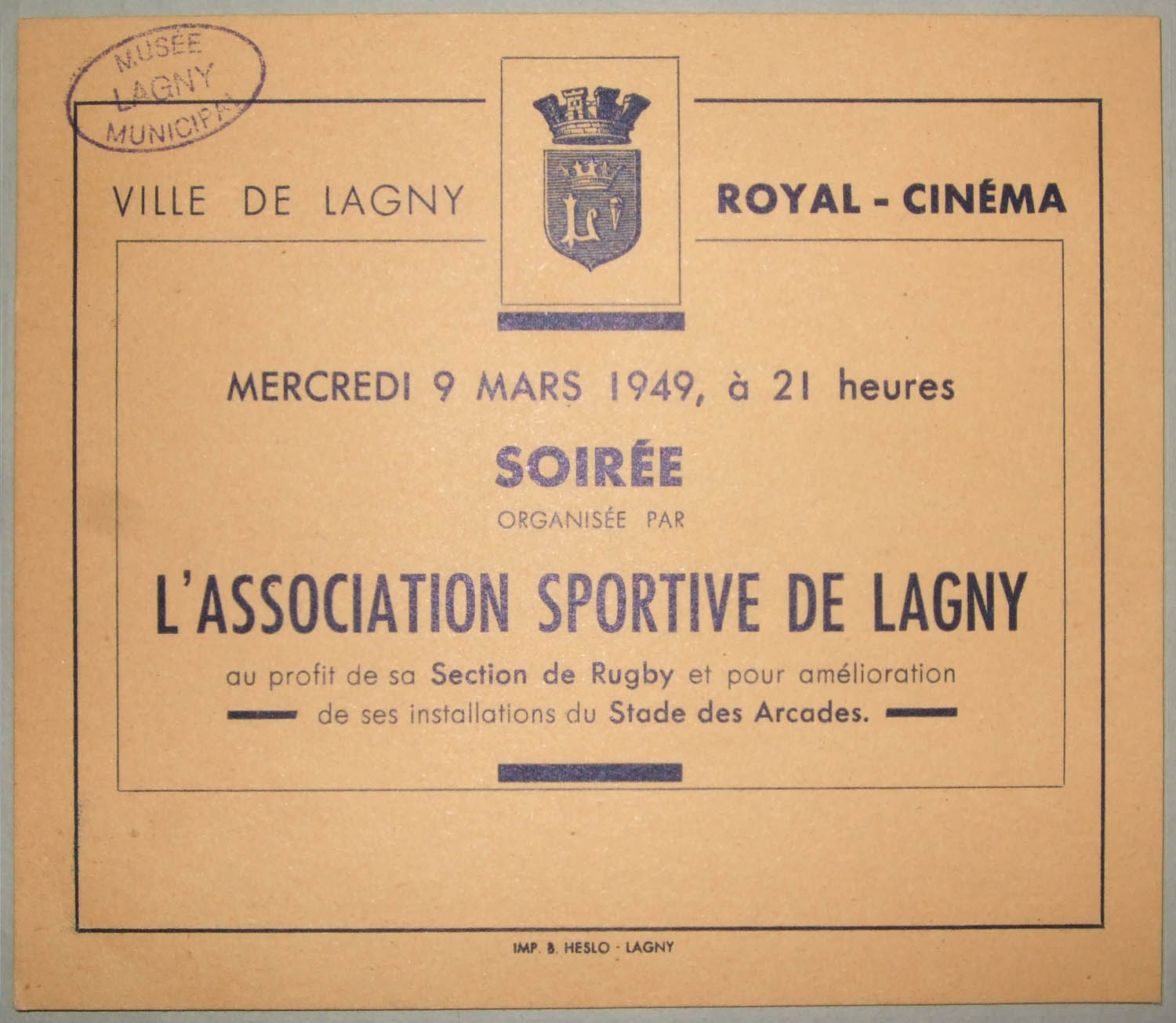 1949-03-09 - Soirée ASL