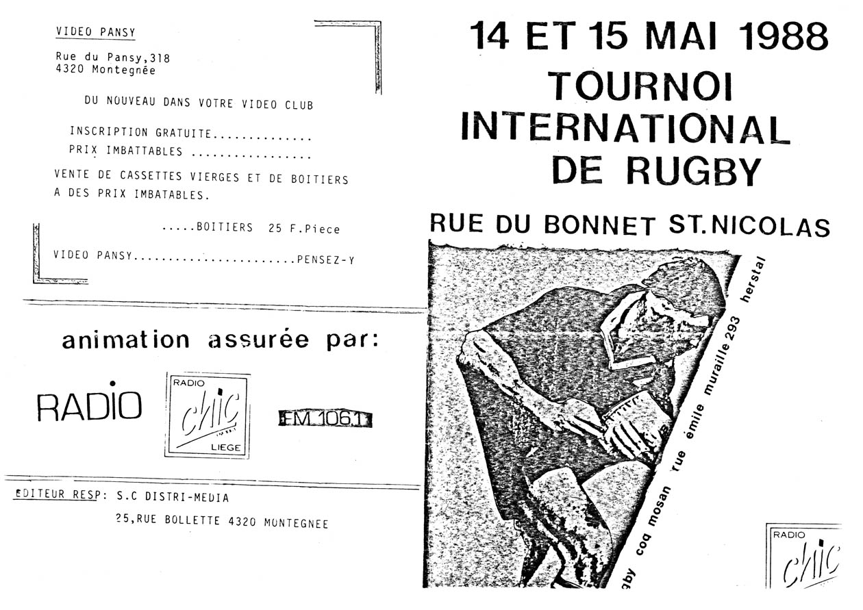 1988-05-14 - Tournoi de Liège - programme -1