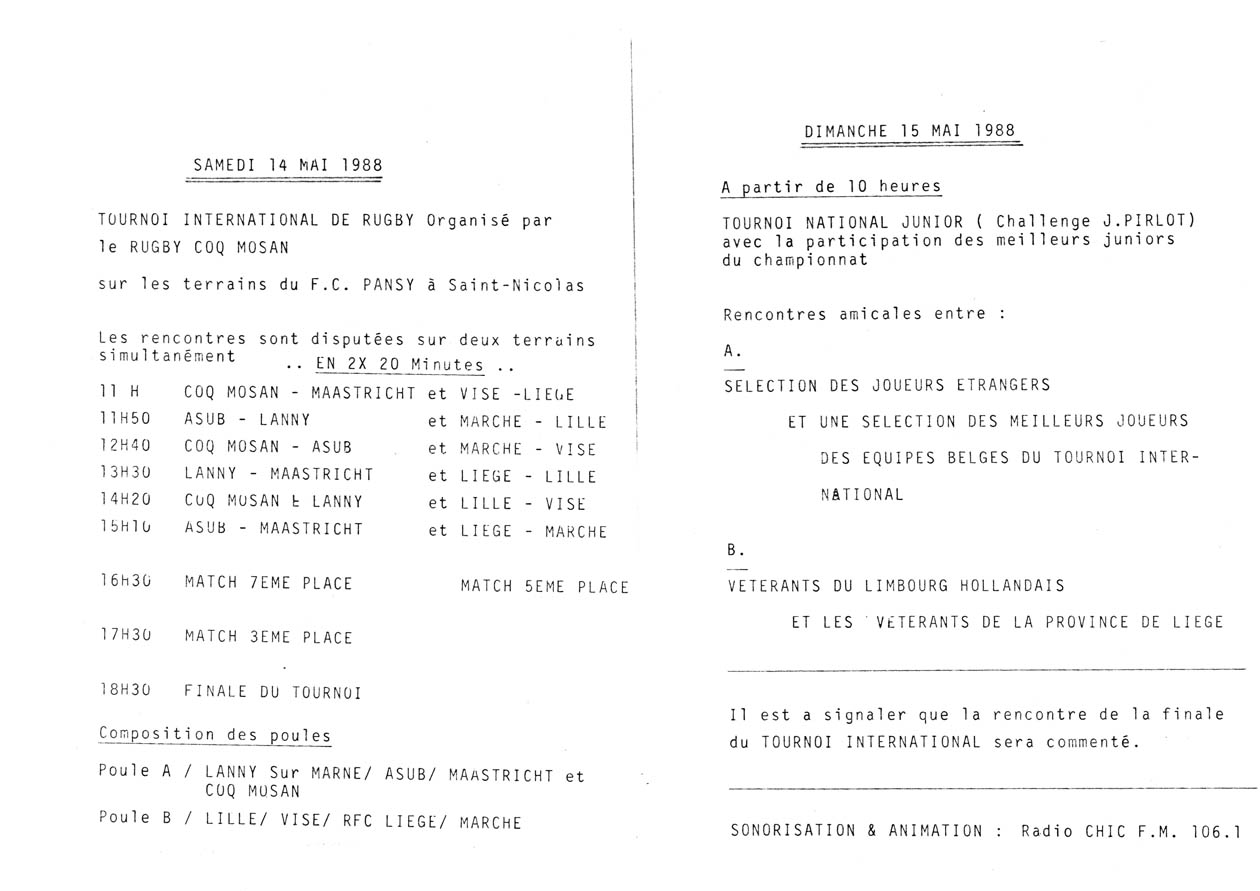 1988-05-14 - Tournoi de Liège - programme -4