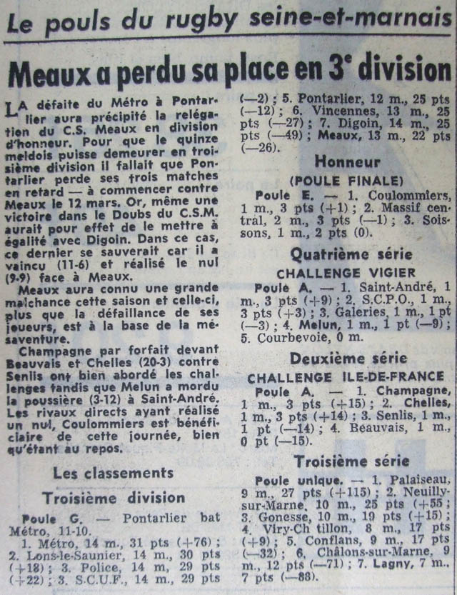 1967-03-01 - Le Parisien libéré