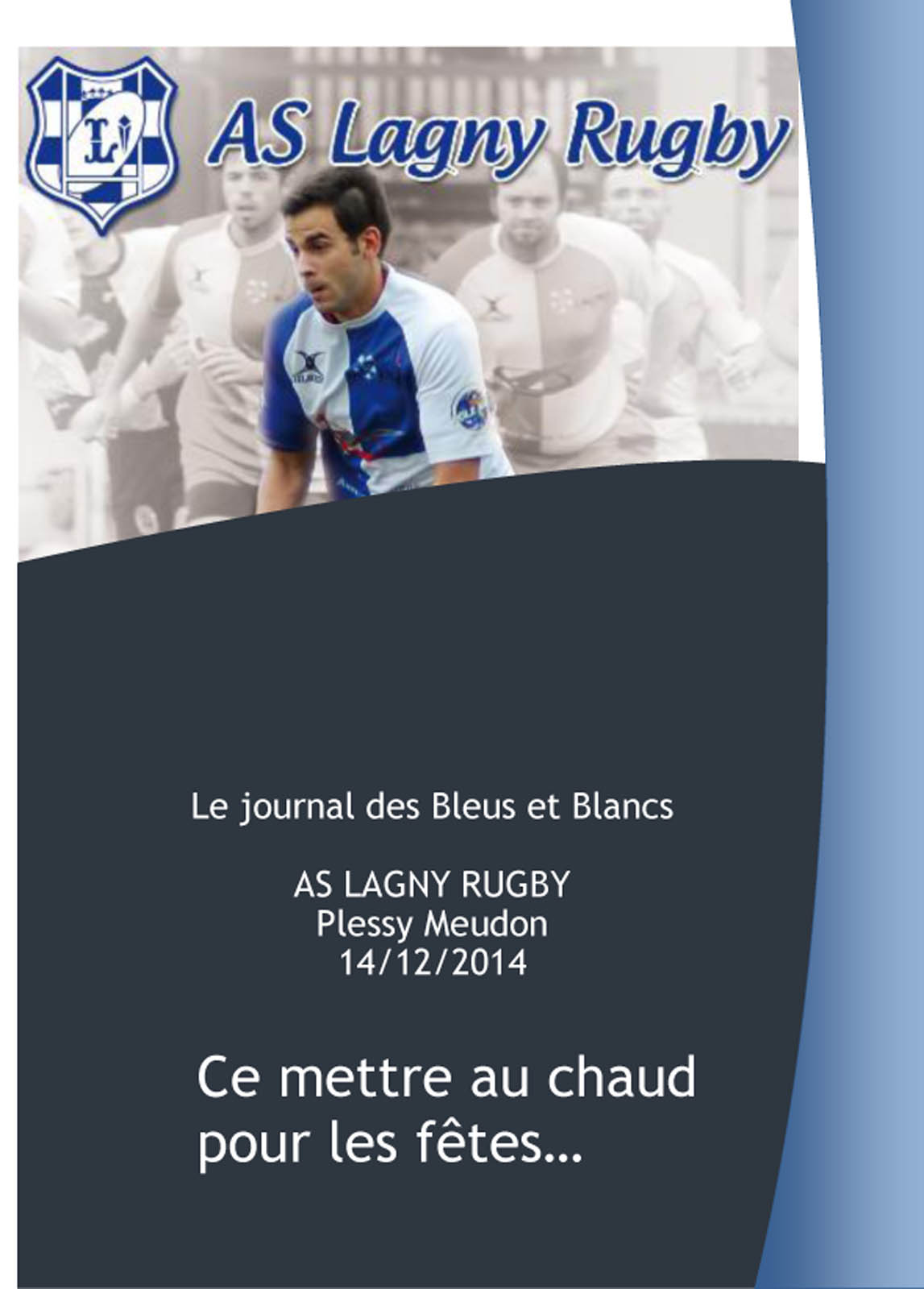 Le Journal des Bleus et Blancs – 14 décembre 2014