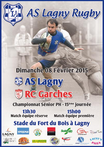 AS Lagny – RC Garches dimanche