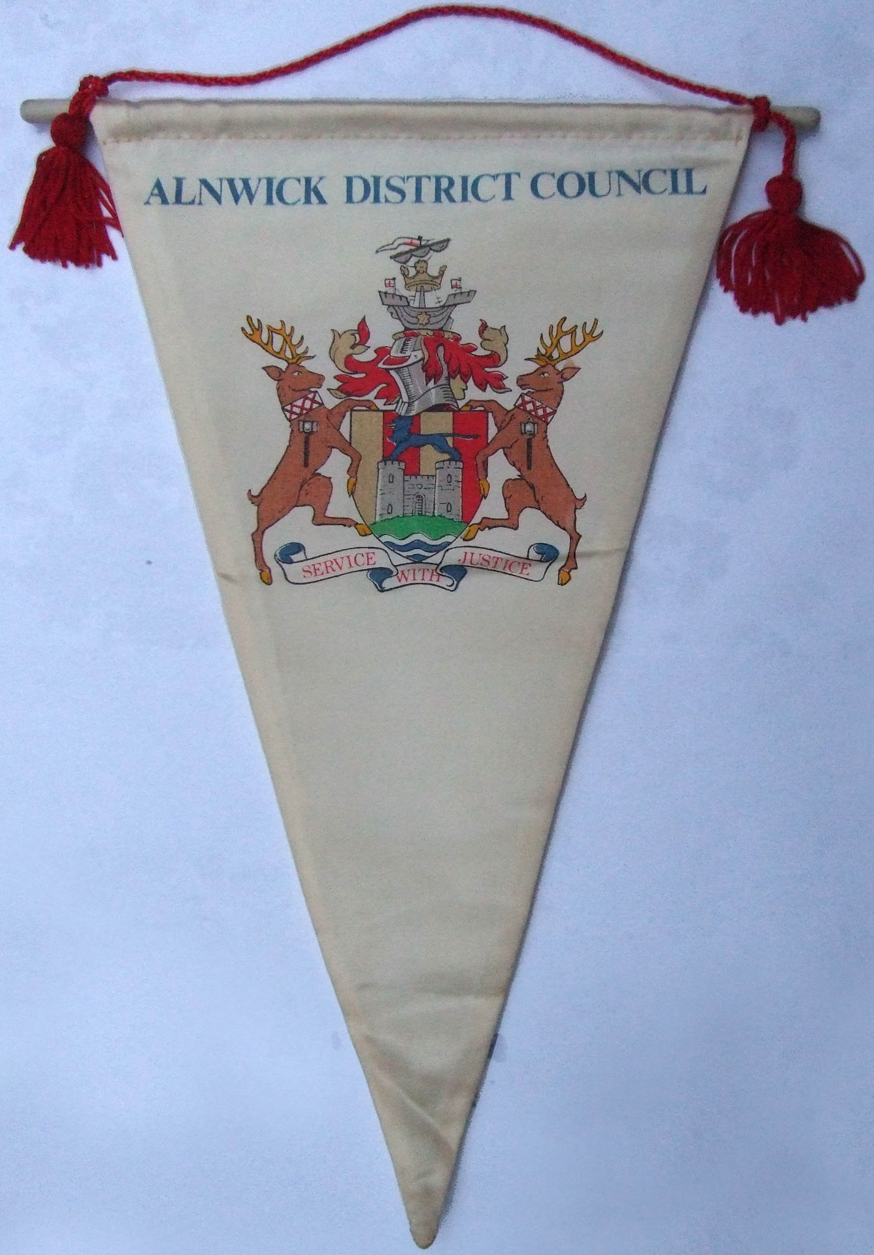 Fanion Alnwick District Council
