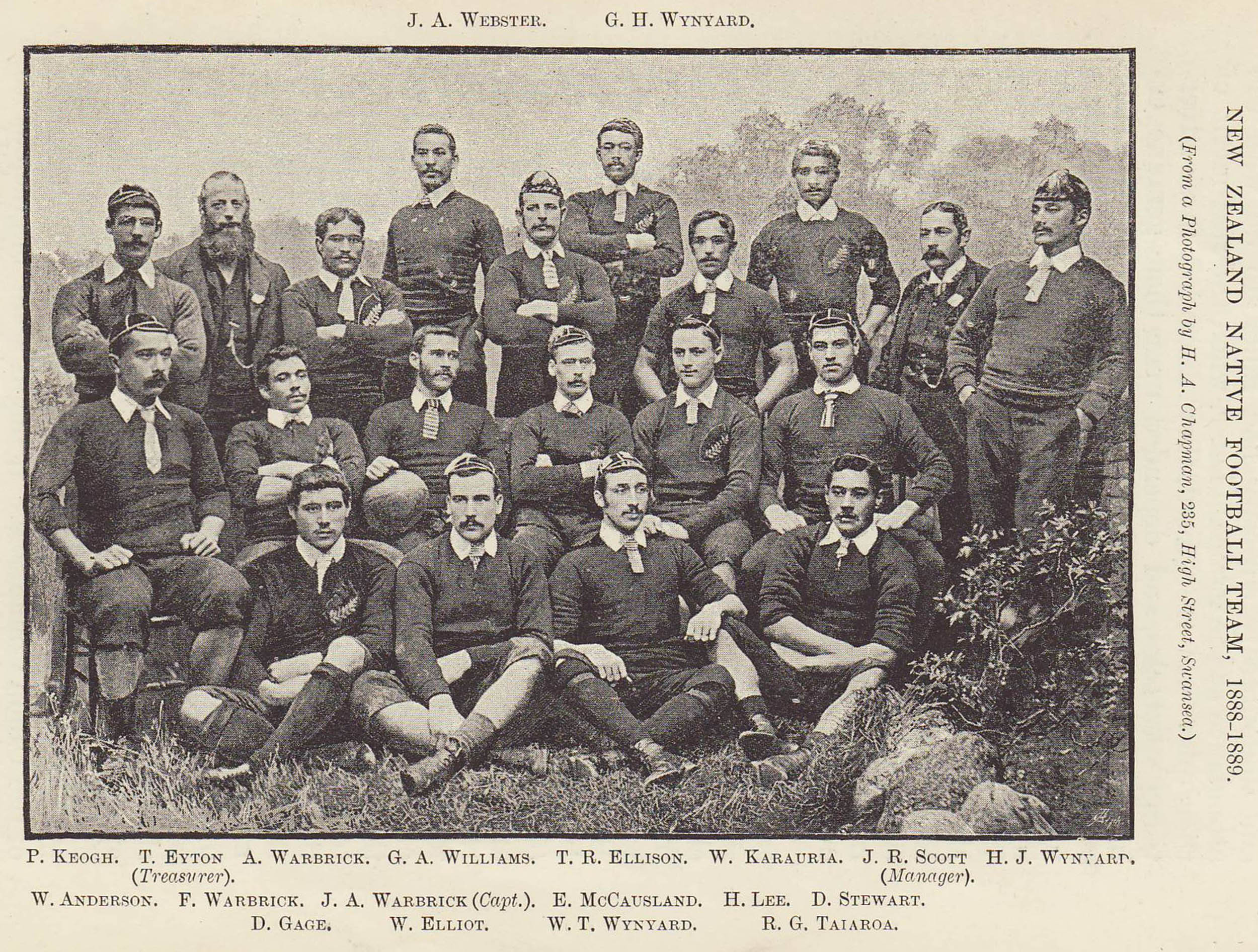 1888 - L'équipe des Maoris