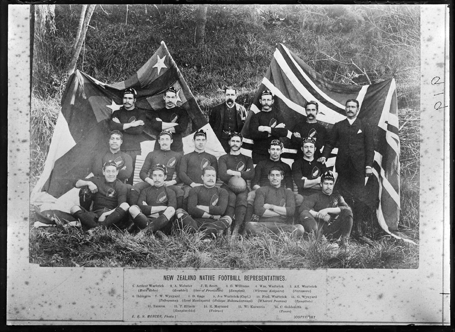 1889 - New Zealand Native Rugby Football team