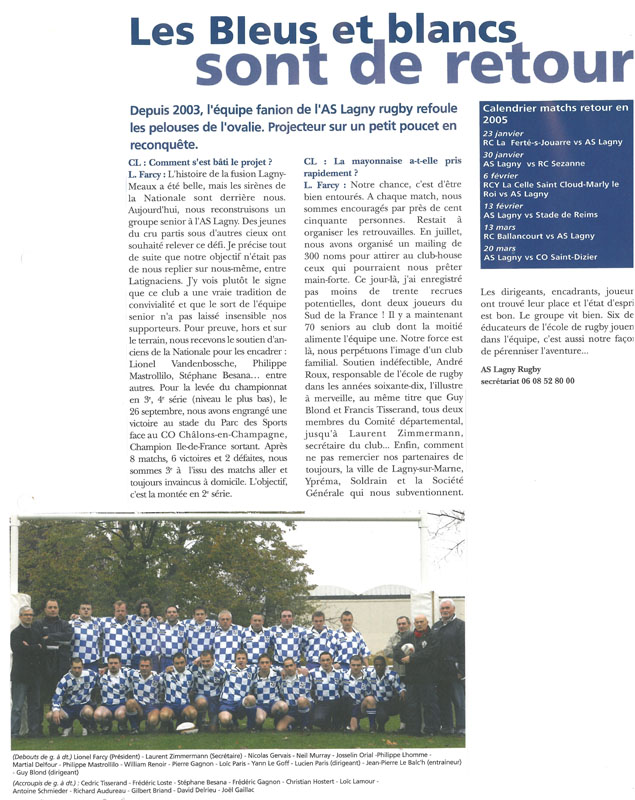 2005-02 - Le Courrier de Lagny 2005-02 - Le Courrier de Lagny