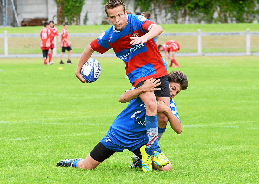Les joueurs de Lagny victorieux en U14 face à Lorient