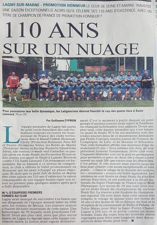 Le Midi Olympique - 9 juin 2017