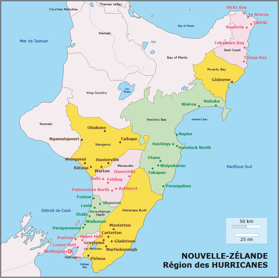Région des Hurricanes