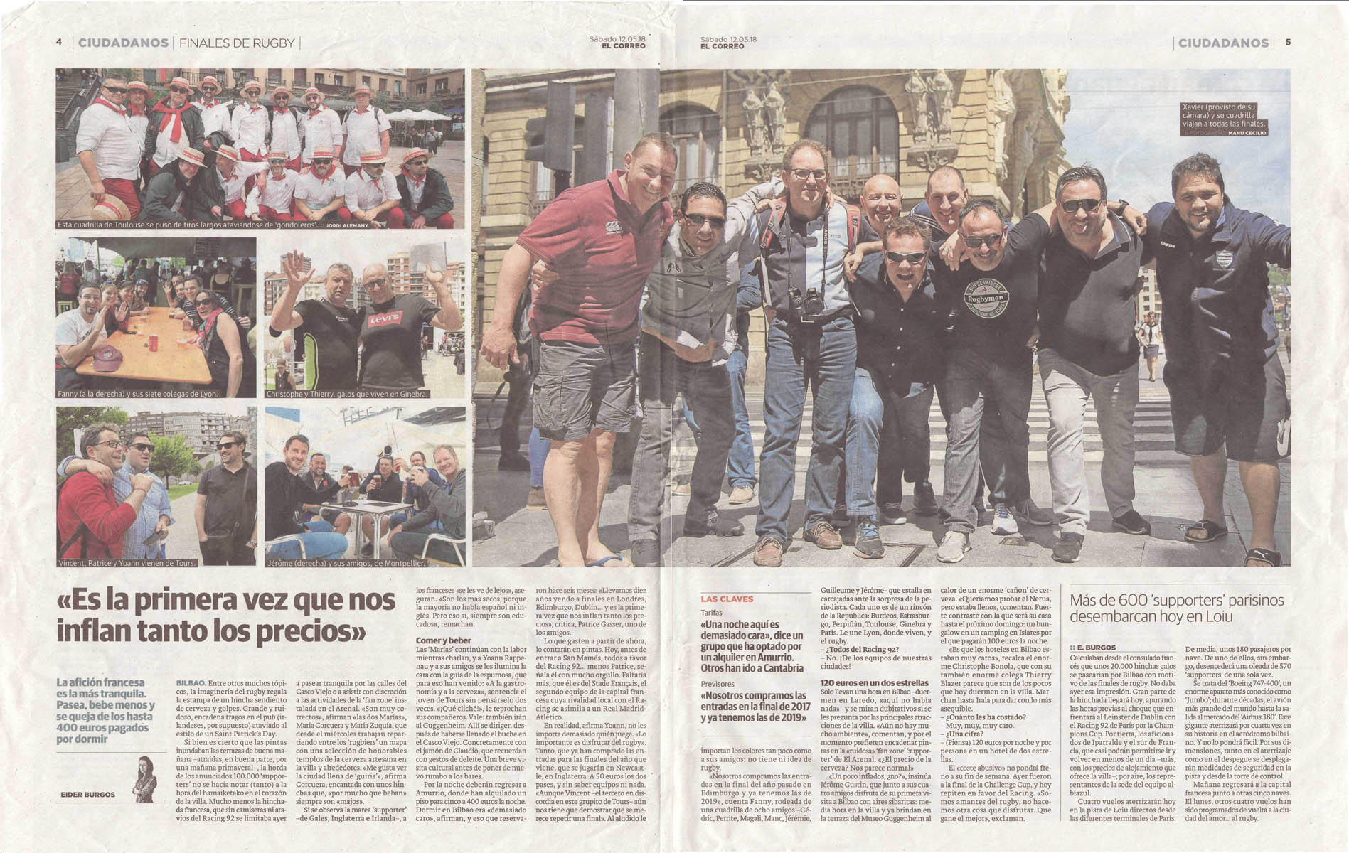 El Correo du 12-05-18 El Correo du 12-05-18