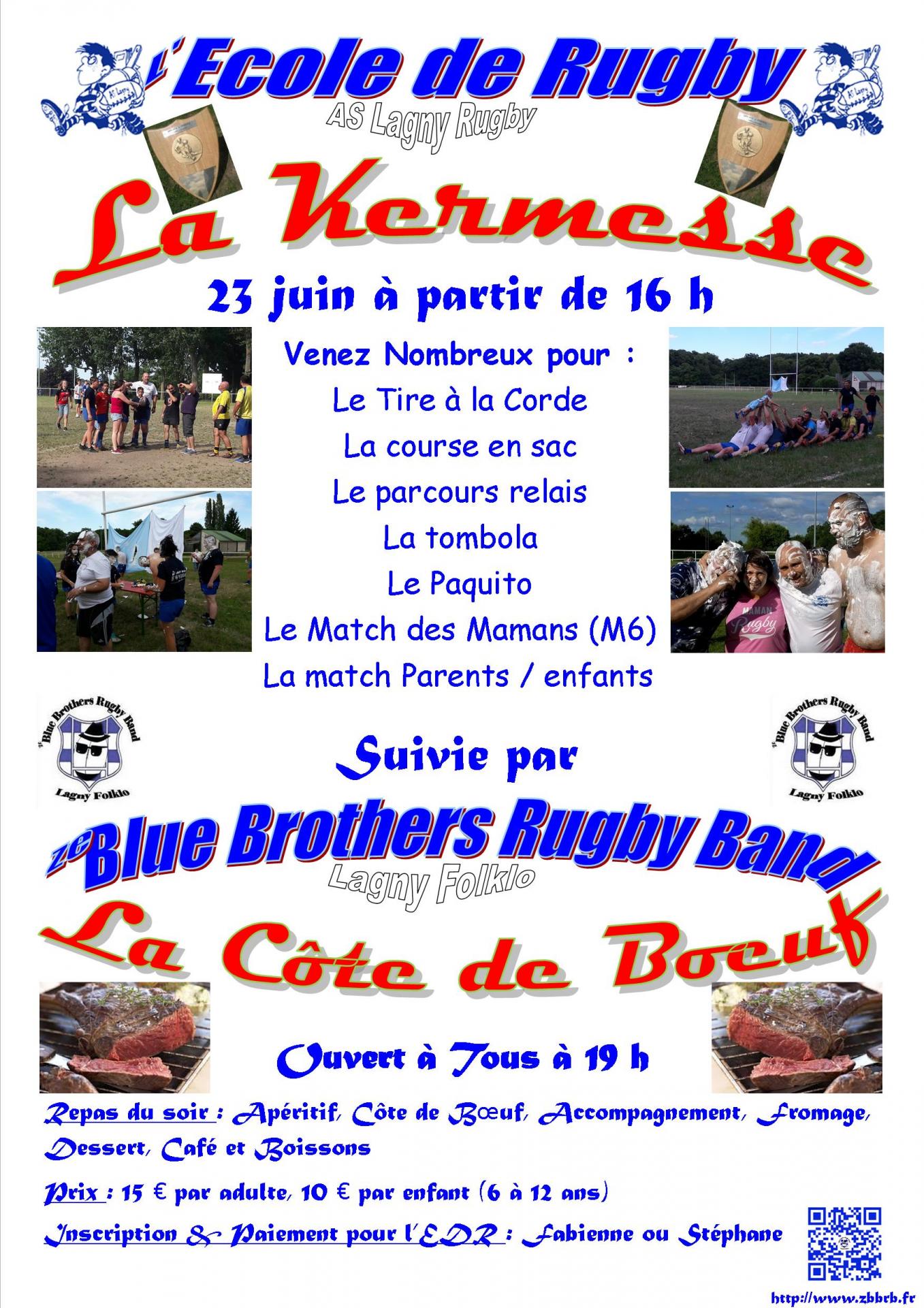 Kermesse de l’EdR et Côte de Bœuf des Blue Brothers