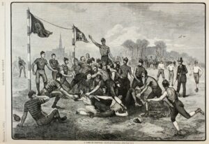 1878 - A game of Foot-ball
