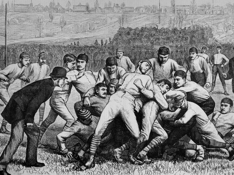 1879 - Yale vs. Princeton