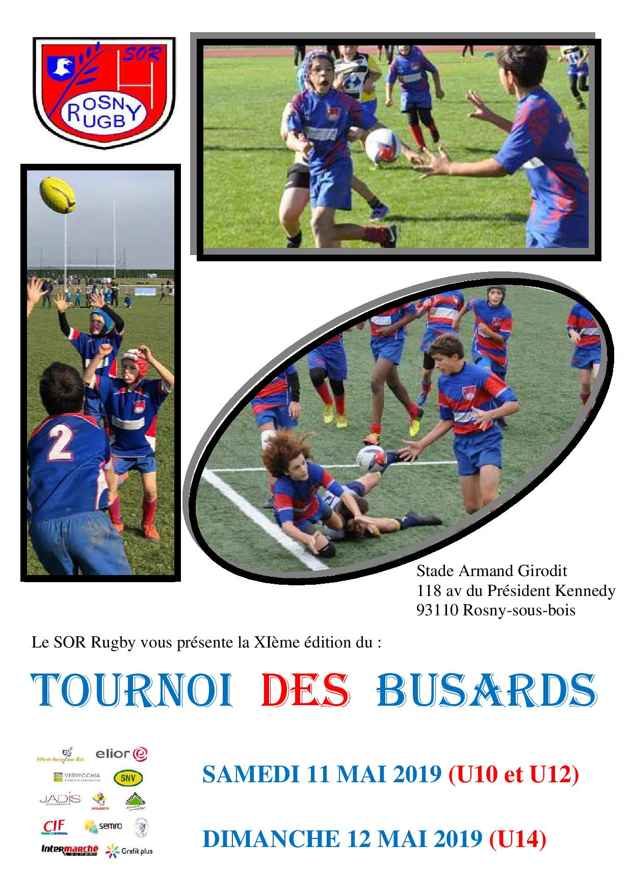 Le Tournoi des Busards des Minimes