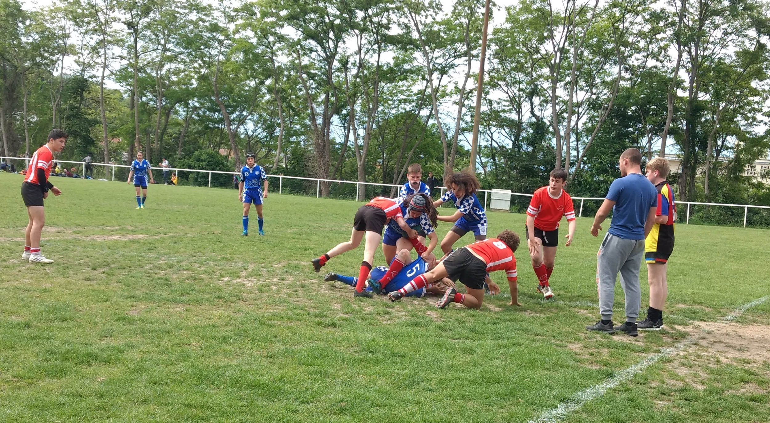 l intensité de la finale dans les rucks