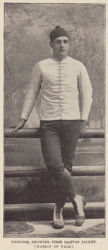 Uniforme, montrant la première veste en toile.